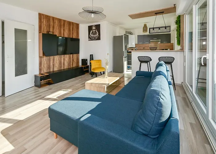 Le Coeur De - 20min De La Gare Апартаменты Нанси