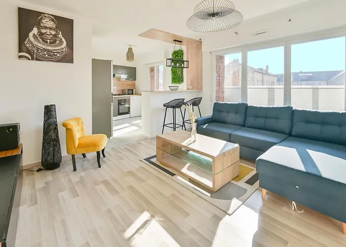 Le Coeur De - 20min De La Gare Апартаменты *